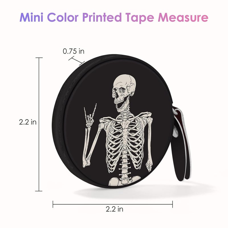Gerkia Sewing Tape Measure，Colour Printed Small Retractable Soft Measuring Tape for Tailor Cloth Fabric Body Measurements. - Image 2